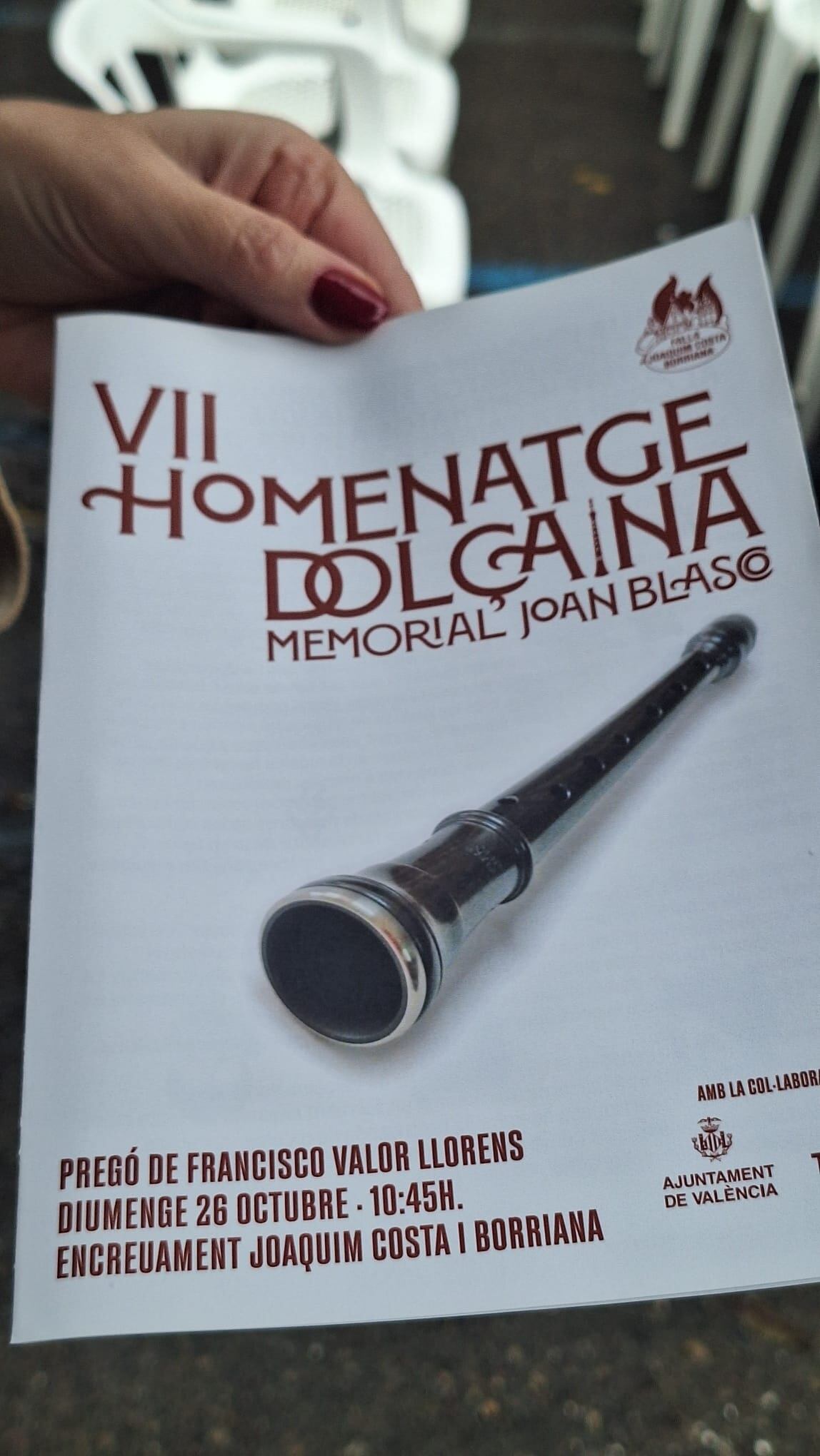 Homenaje a la dolçaina