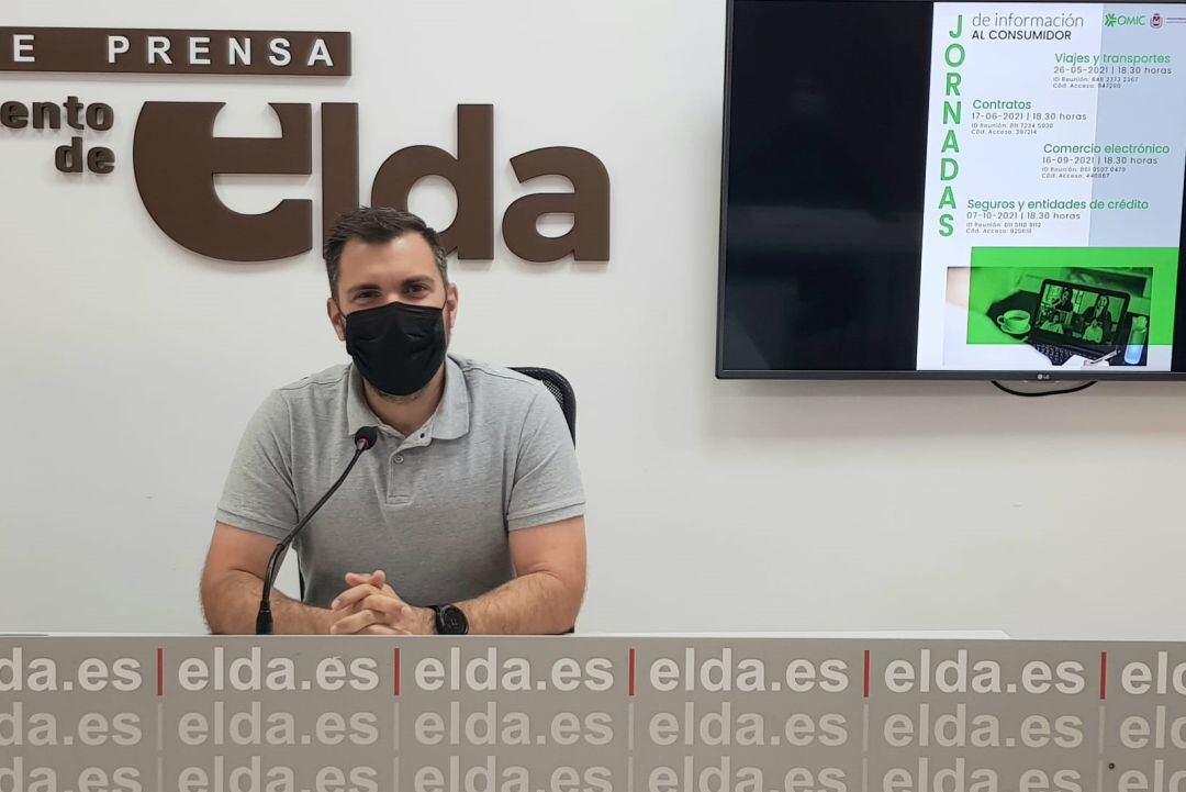 Javier Rivera, edil de Consumo Responsable de Elda 