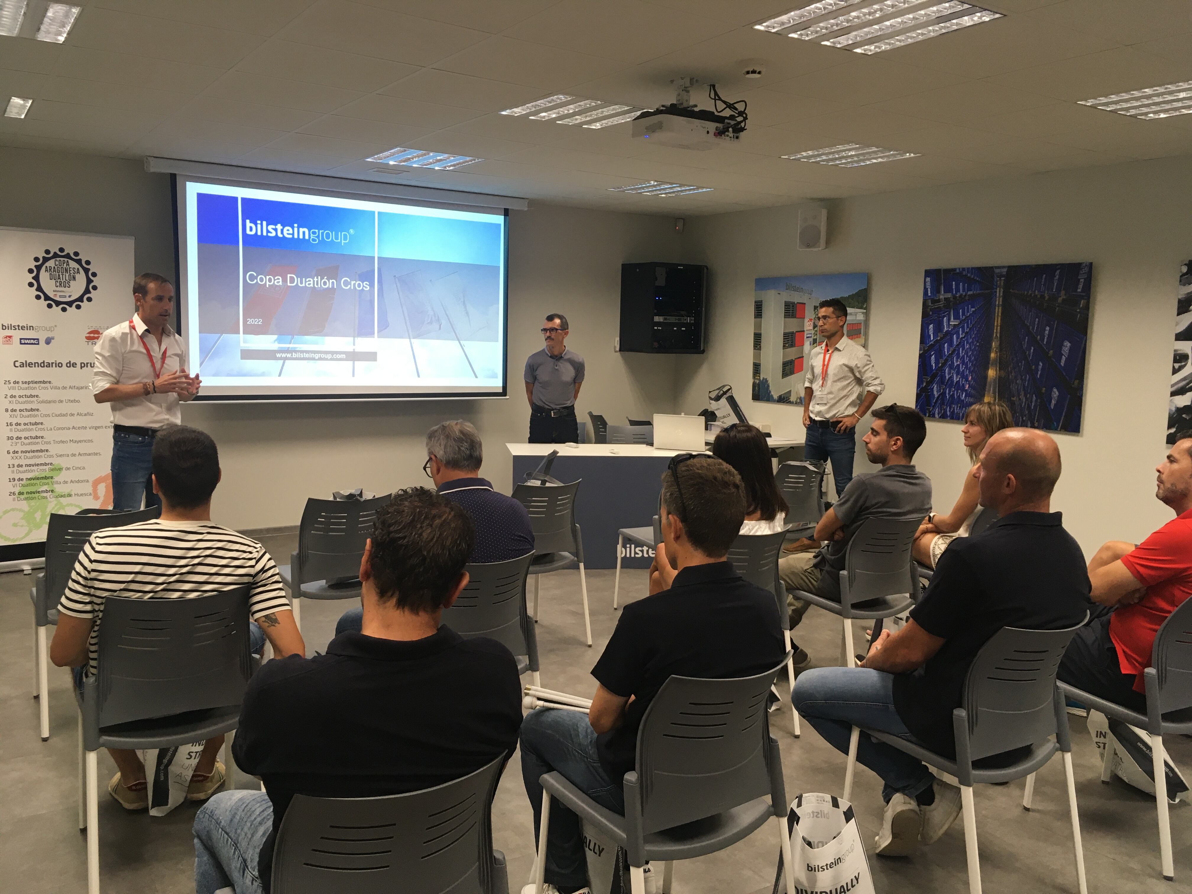 Presentación de la Copa Aragonesa de Duatlón Cros