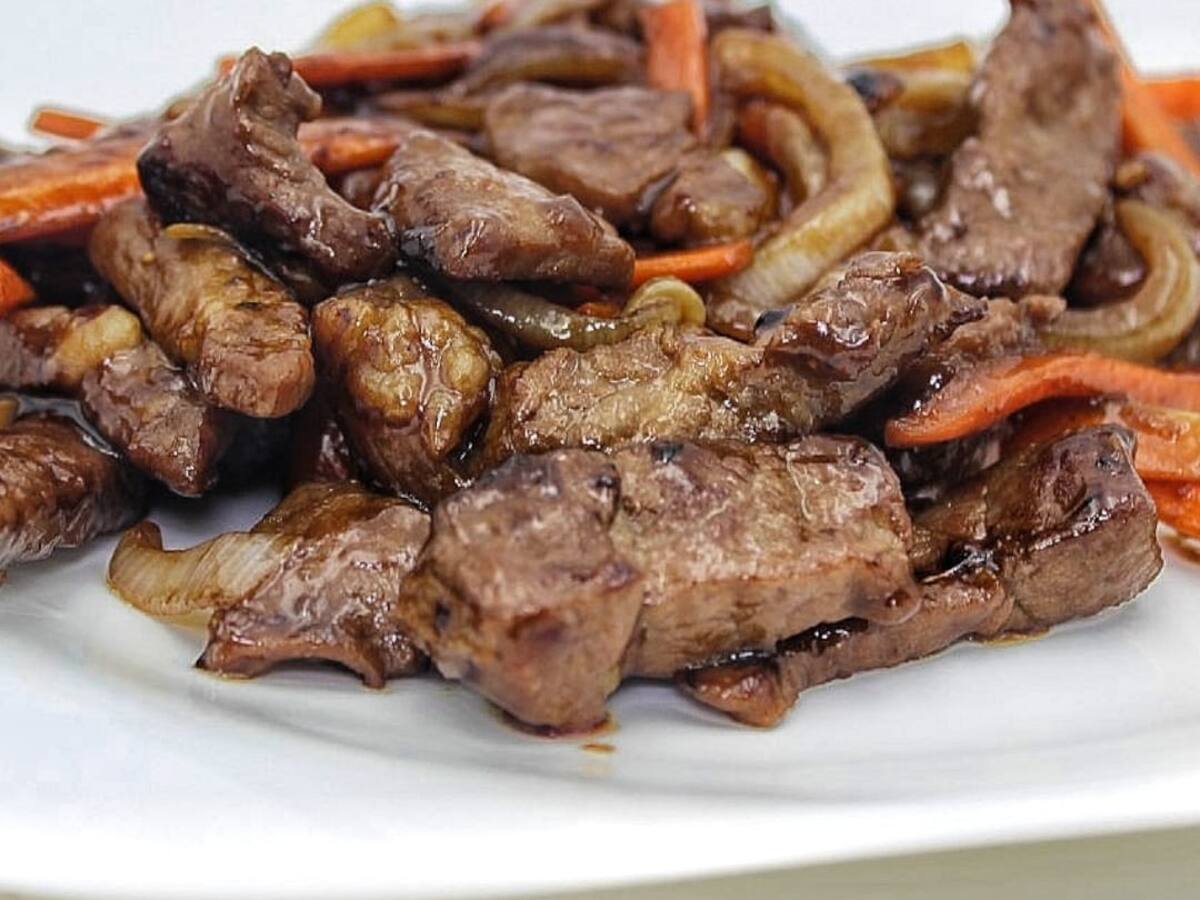 Ternera en salsa de ostras