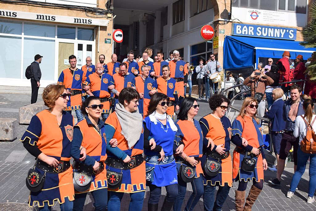 Imagen de archivo de entraeta de Mig Any de Moros i Cristians de Xàbia.