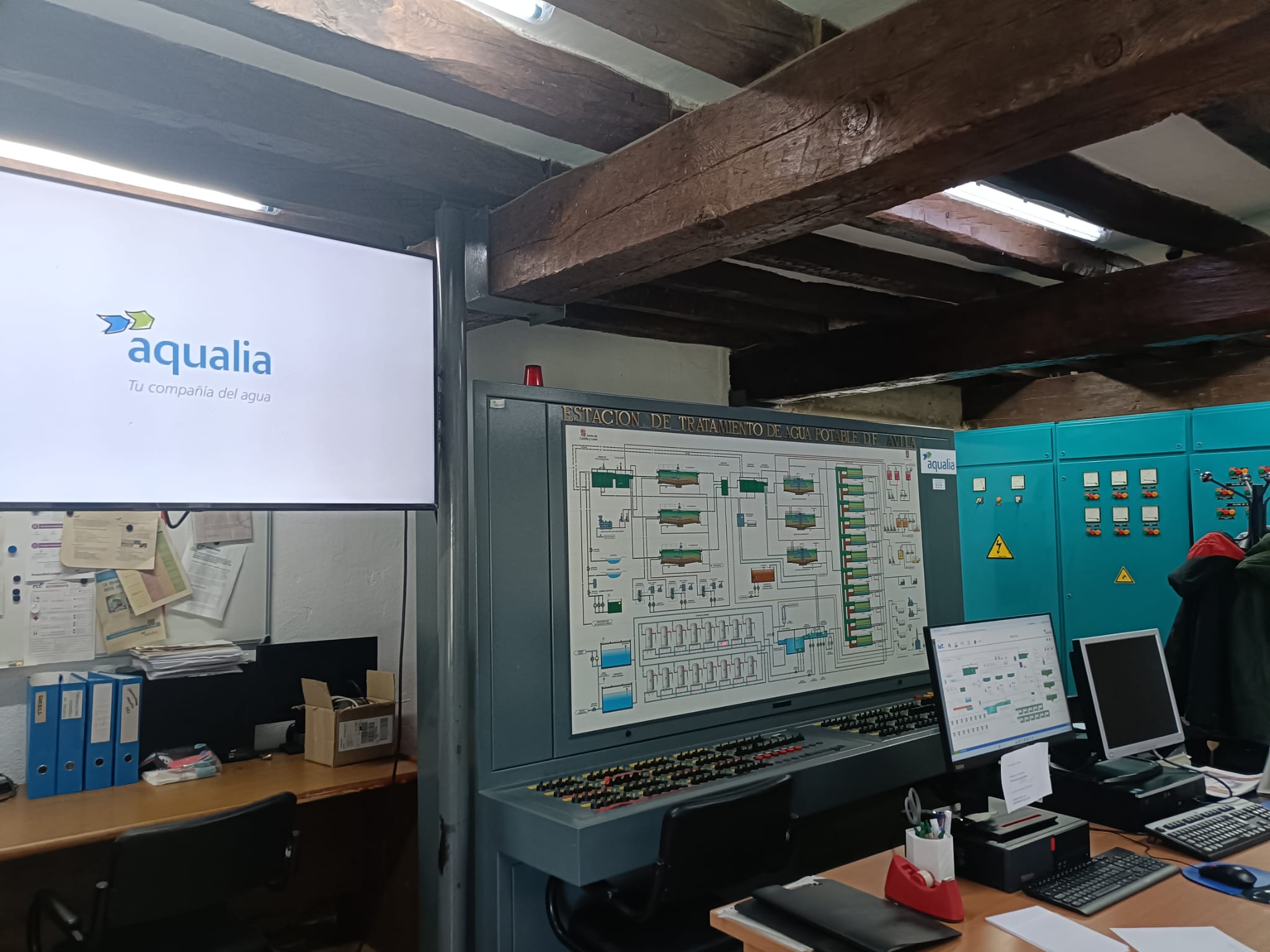 Sala de control de la ETAP