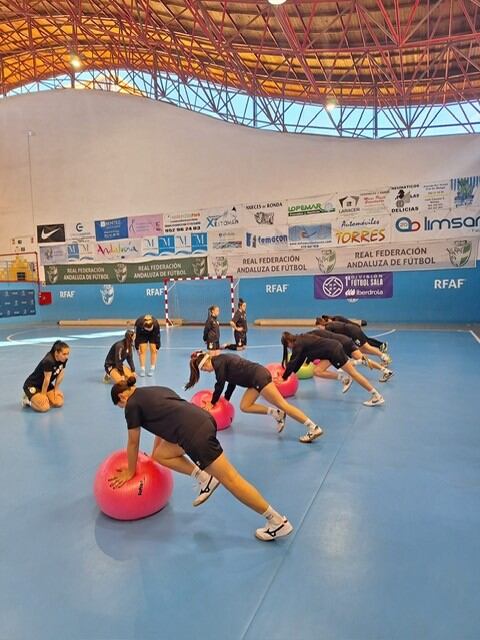 El Nueces de Ronda Atlético Torcal de vuelta a los entrenamientos, tras varios días de descanso