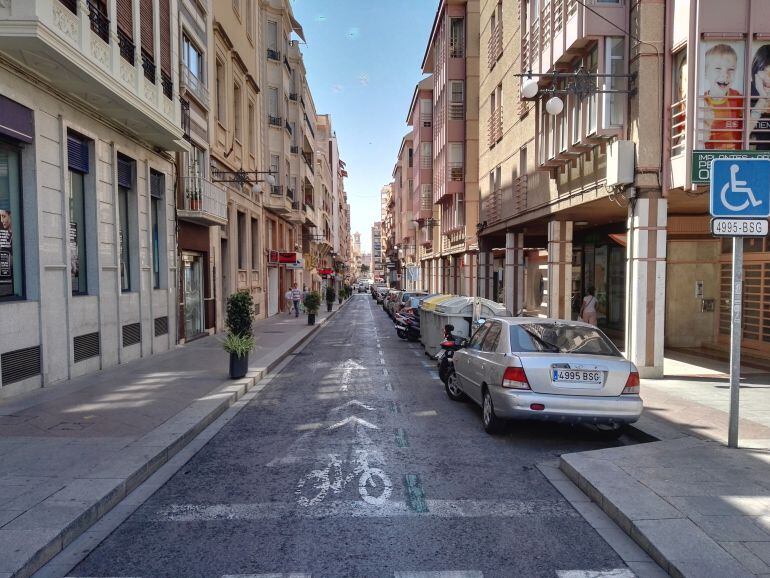 La calle Alfonso XII esta mañana