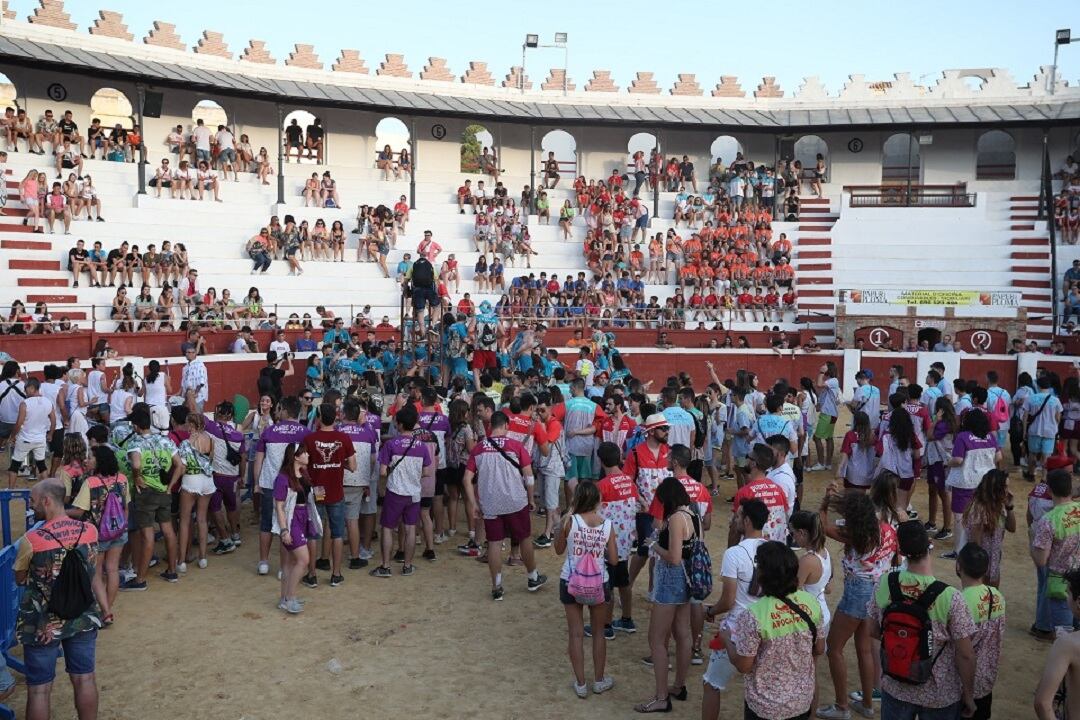 Imagen de archivo de Quintades en las fiestas de Sant Jaume 2019.