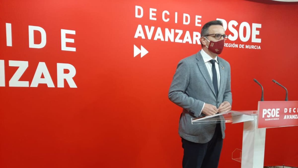 Diego Conesa: "Venimos a traer aire limpio a la Región de Murcia"