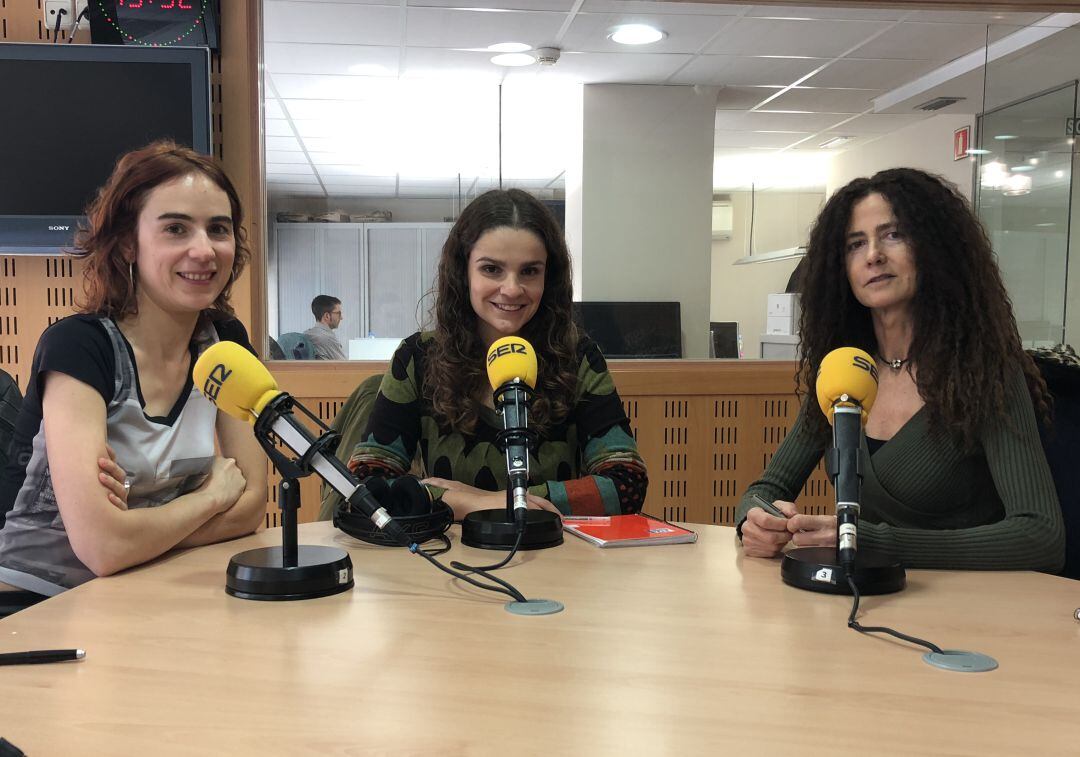 Gemma Ubasart, Laura Fanals i Marta Costa-Pau