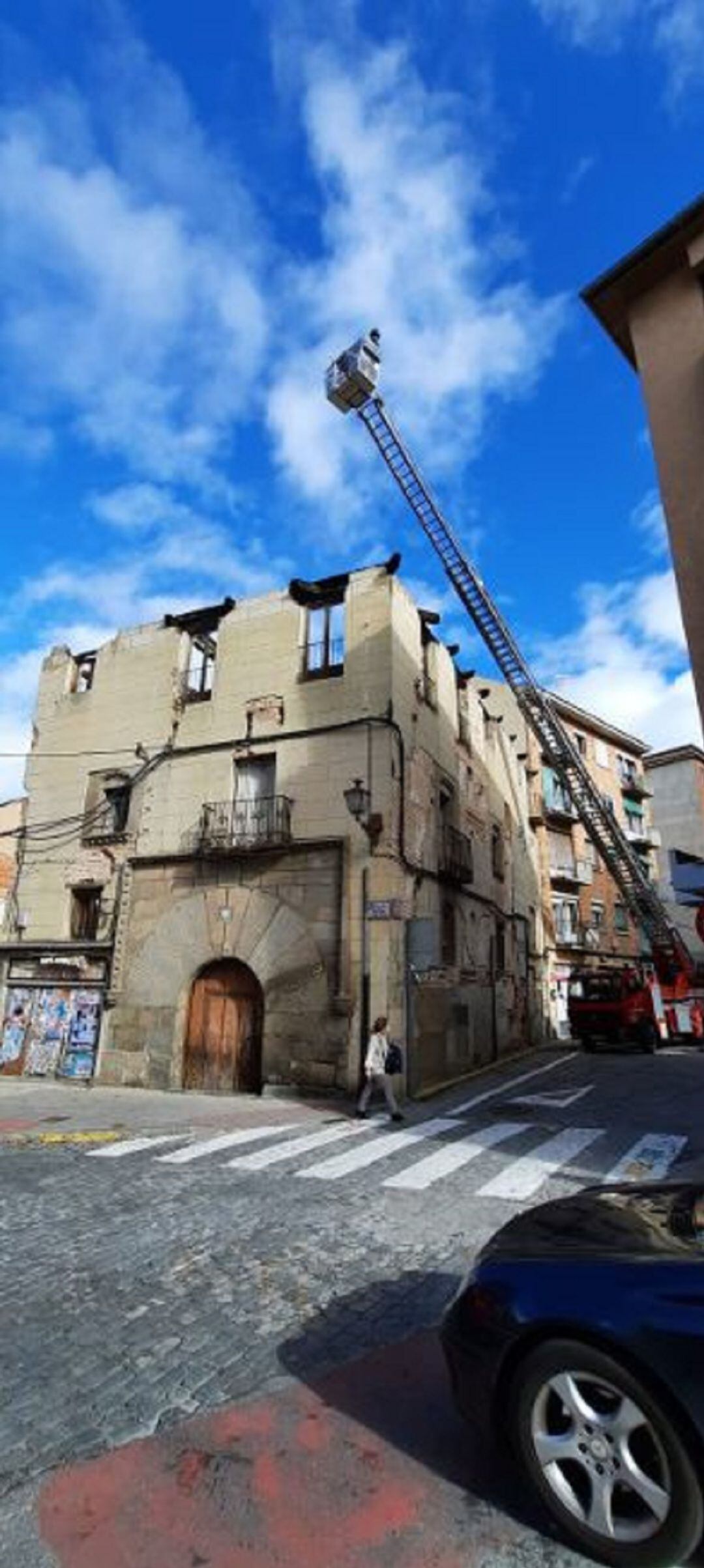 Fachada de la Casa de los Buitrago