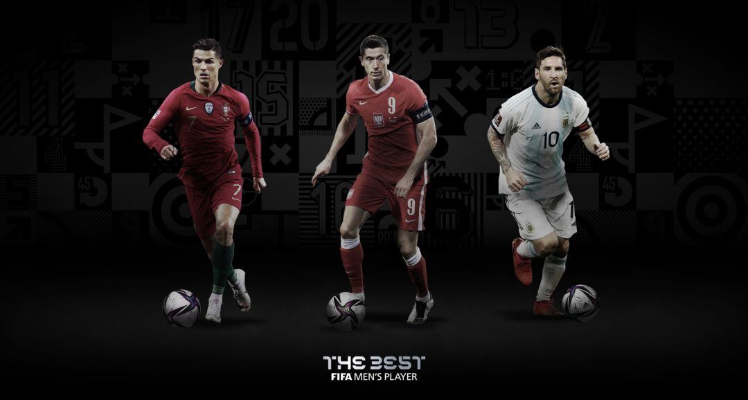 Cristiano, Lewandowski y Messi, finalistas del &#039;The Best&#039;