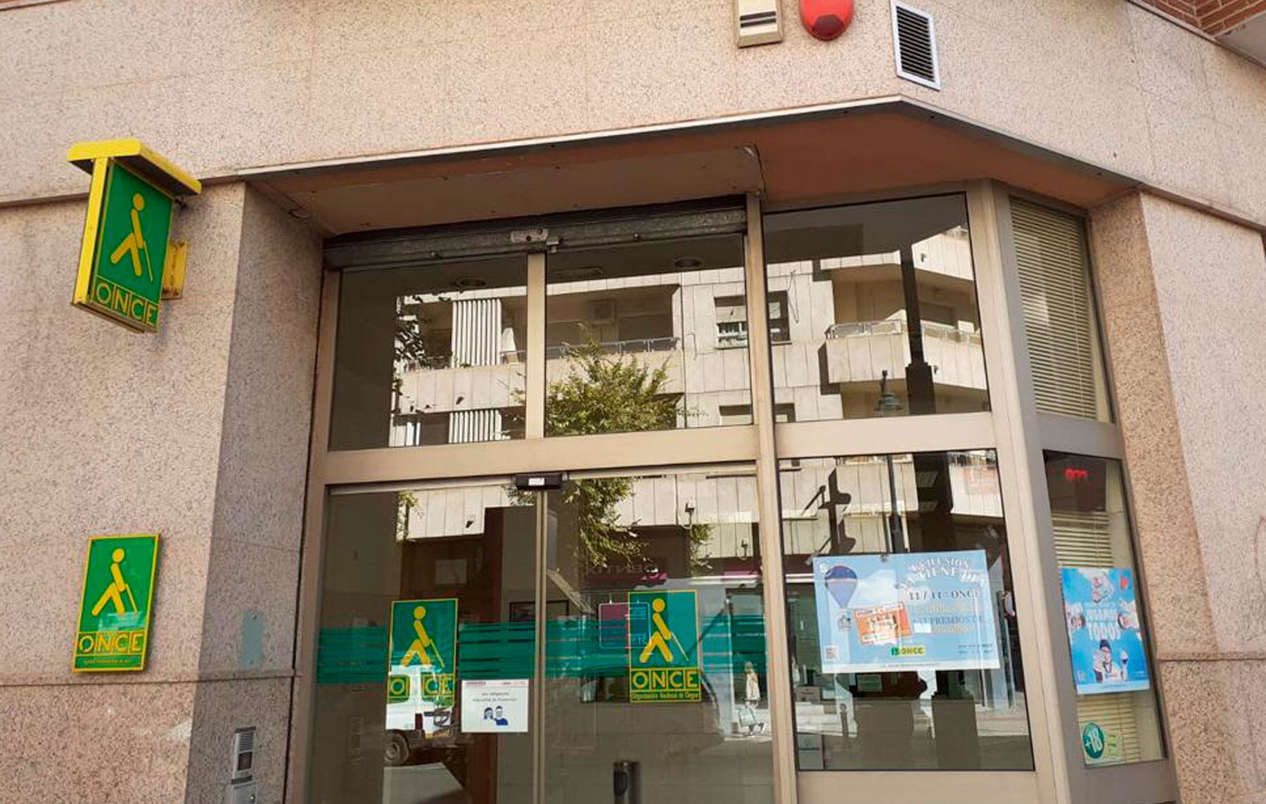 Façana de la ONCE en la nostra ciutat