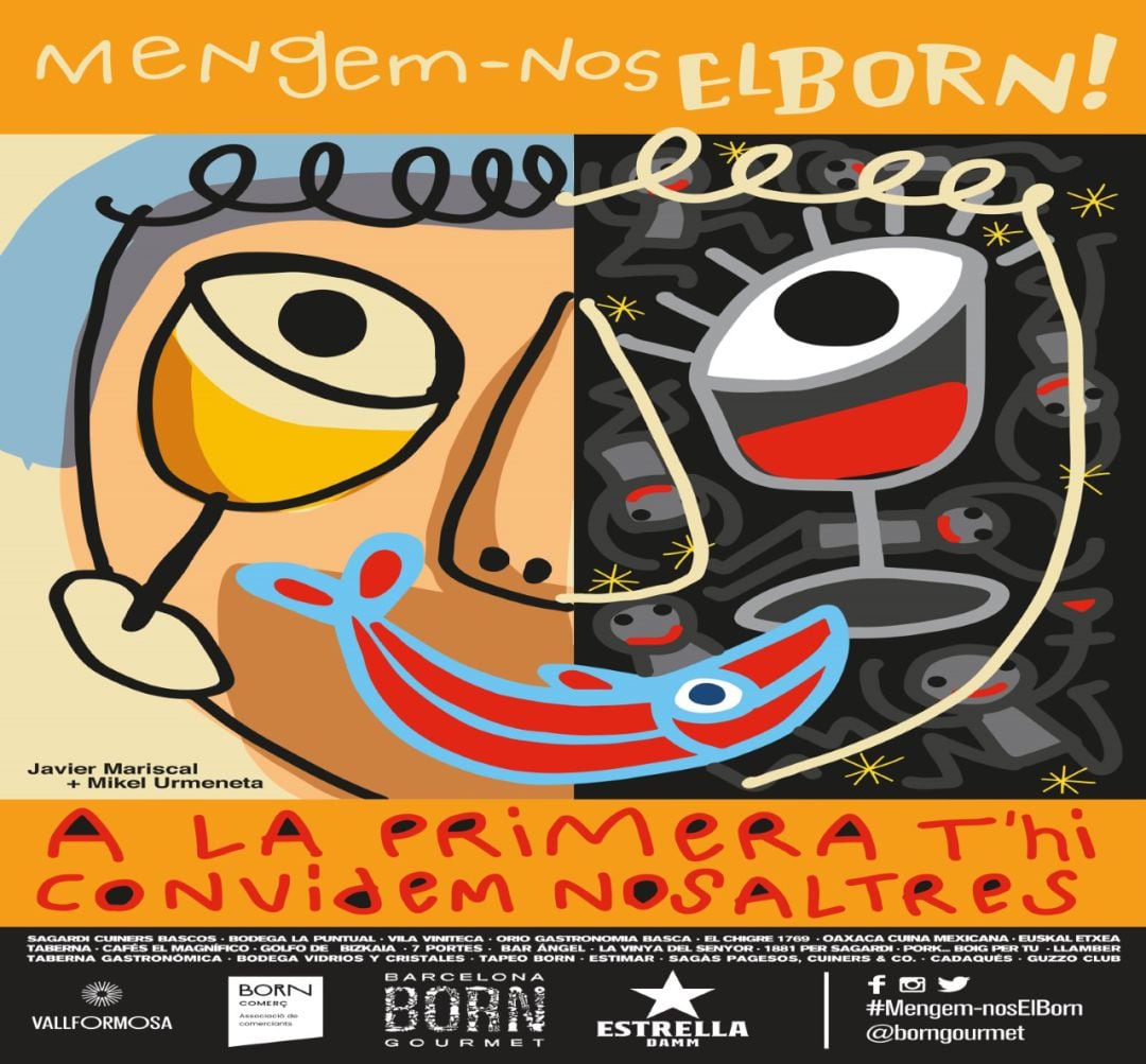 Javier Mariscal i Mikel Urmeneta han ideat de forma conjunta el cartell