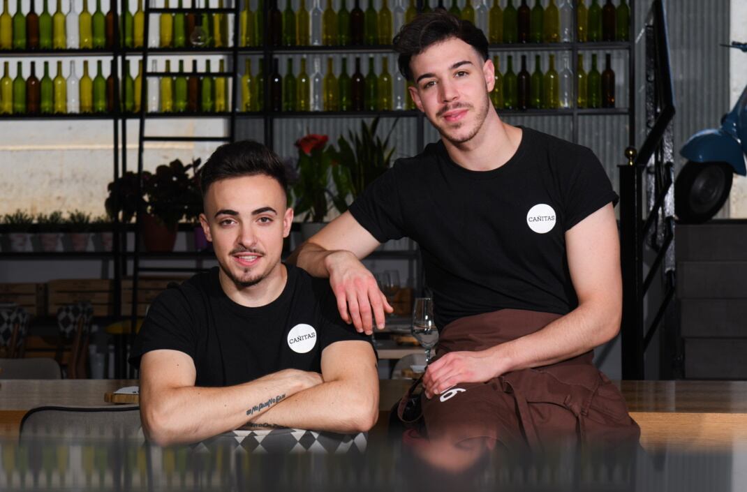 Els cuiners Javier Sanz i Juan Sahuquillo