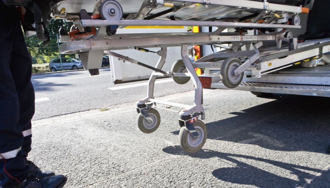 El accidente ha ocurrido sobre las 18:30 horas en la avenida Menéndez Pelayo (Abarán)