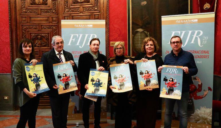 Presentación del Festival de Jóvenes Realizadores en el Ayuntamientod e Granada