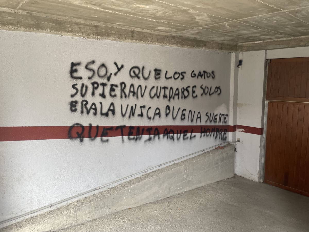 Detenido un joven de 21 años como supuesto autor de hasta 80 pintadas en Benasque