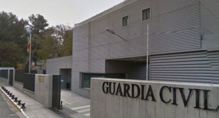 Imagen actual del Cuartel de la Guardia Civil de Cazorla