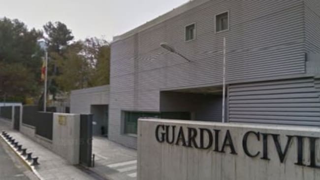 Imagen actual del Cuartel de la Guardia Civil de Cazorla