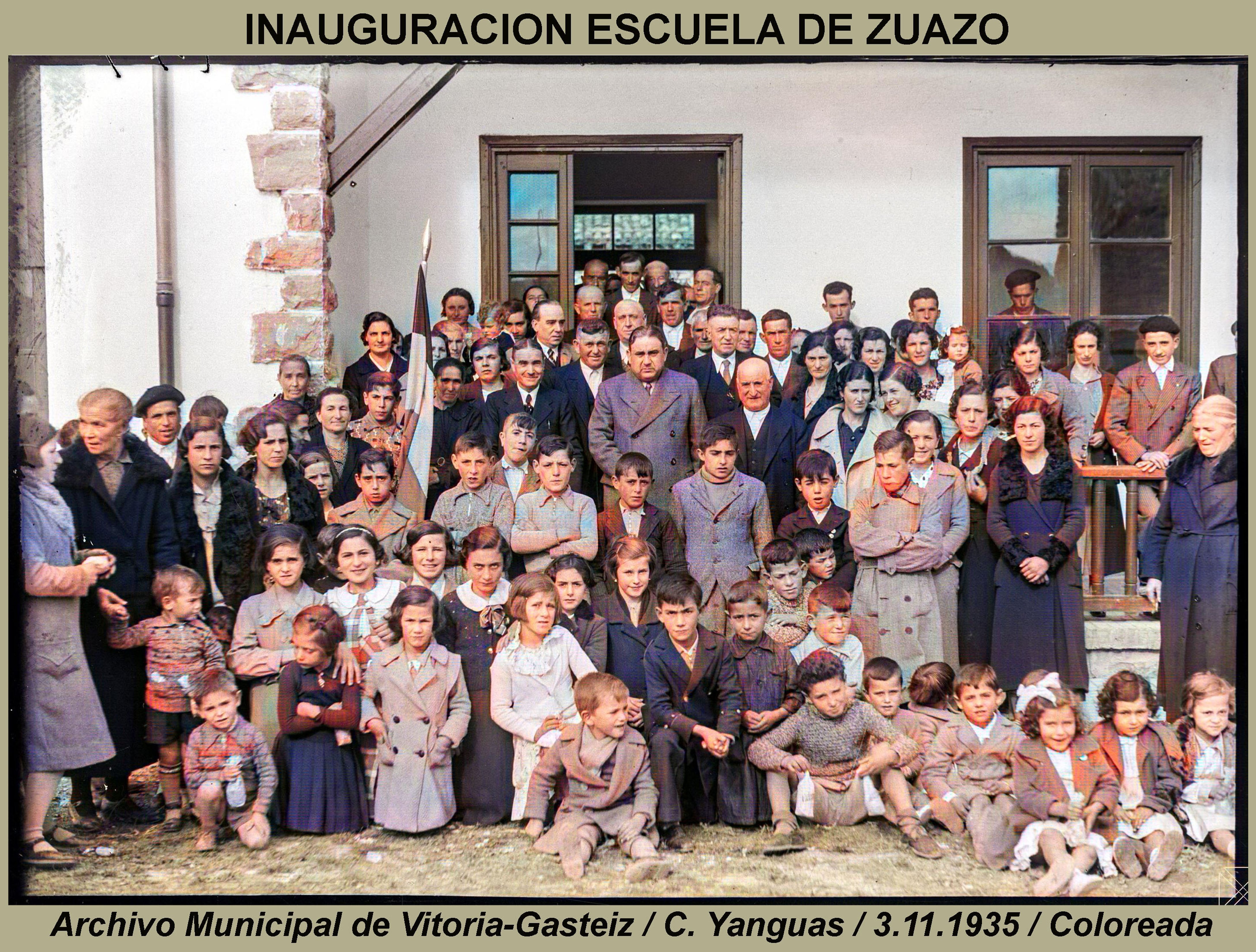 Inauguración de la Escuela de Zuazo