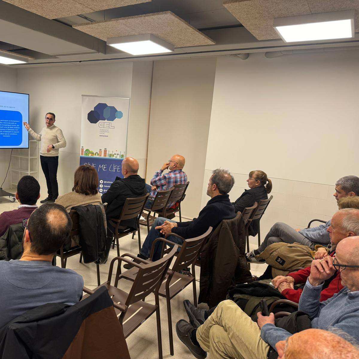 Jorge Sarrió, reelegido presidente de la Comunidad Energética Local de Ontinyent: “Queremos que la ciudadanía utilice energía renovable”