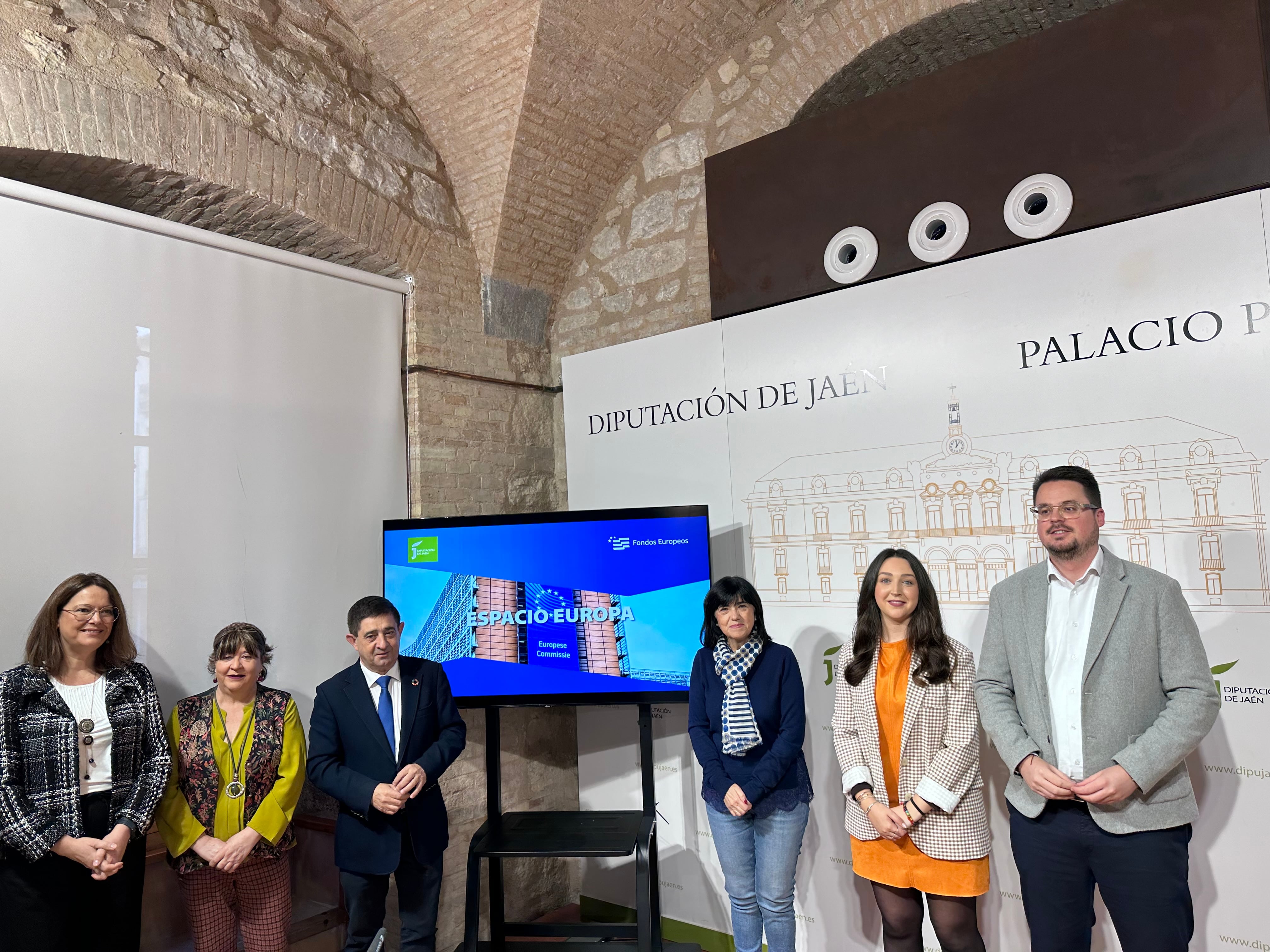 Reunión del Grupo Europa de la Diputación Provincial de Jaén.