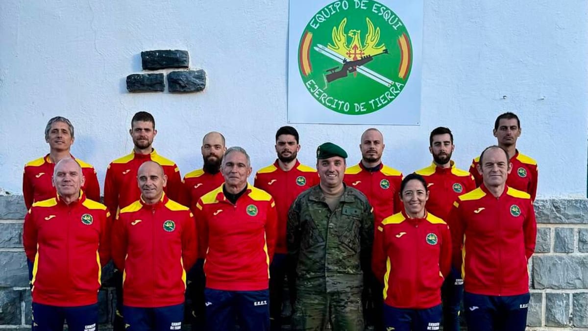 Balance positivo del equipo militar de esquí en esta temporada