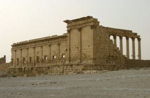 Imagen del Templo de Baal, en la ciudad milenaria de Palmira, tomada en 2009.