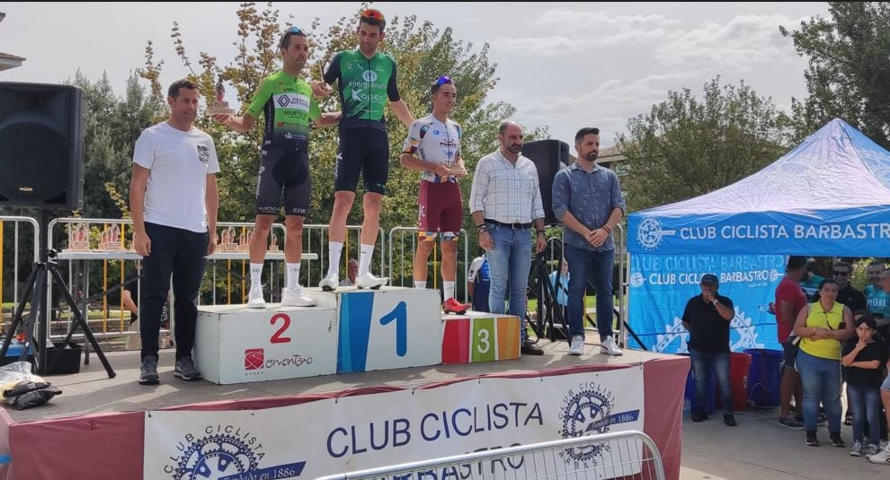 La prueba barbastrense abría la Copa Criterium en Aragón