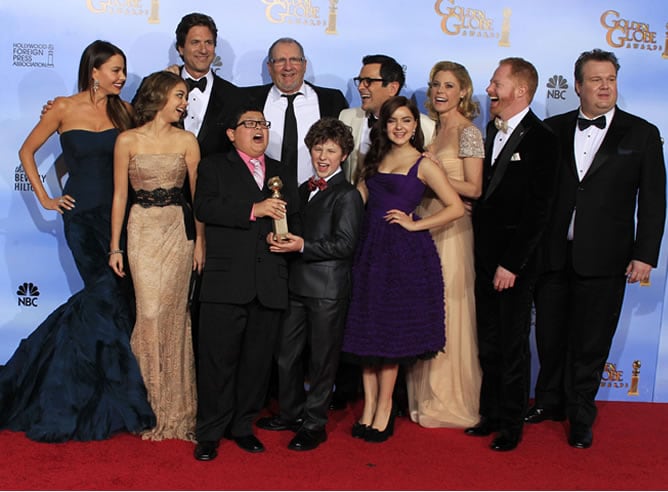 &#039;Modern Family&#039; celebra el Globo de Oro a mejor comedia