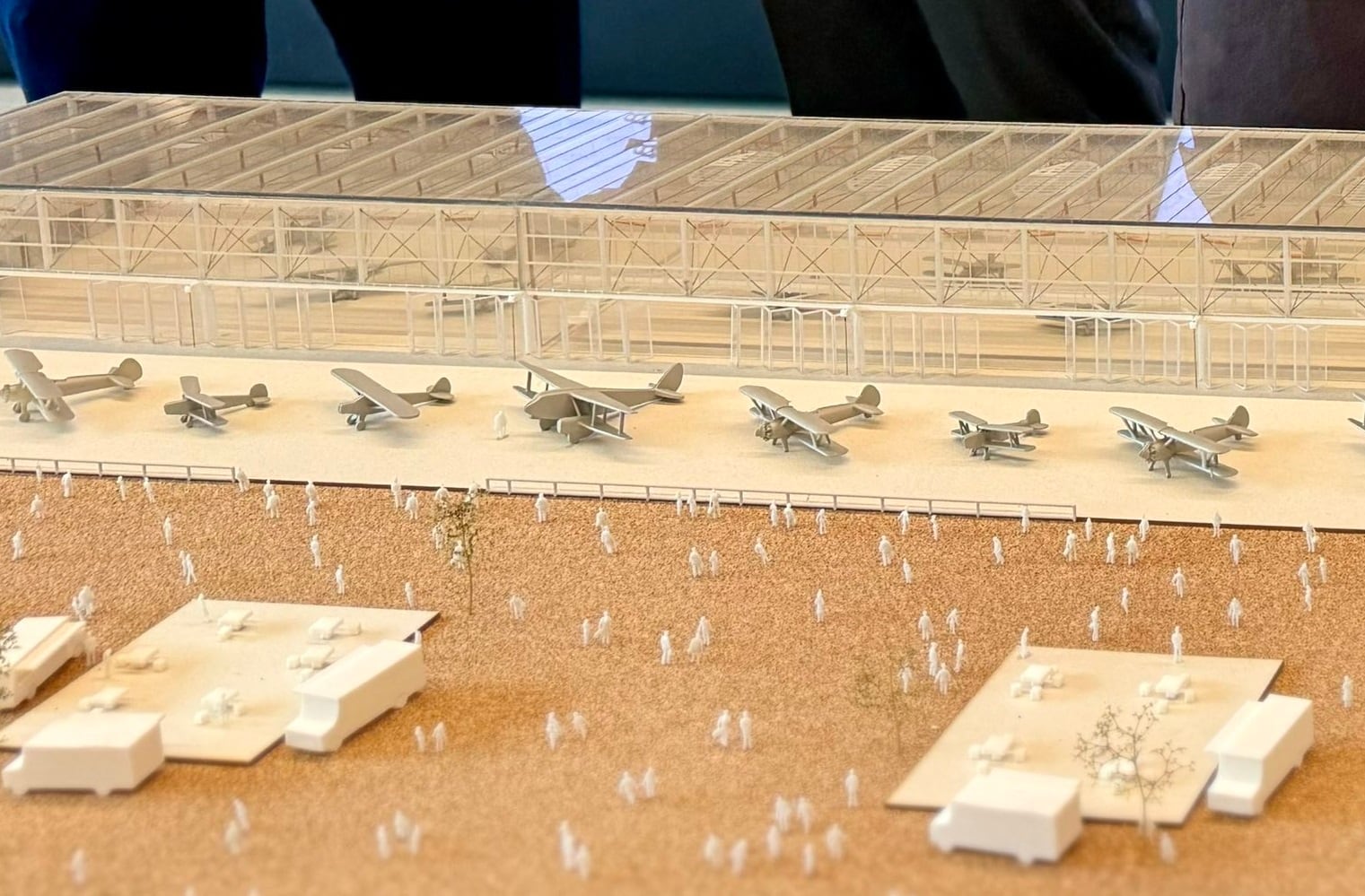 Maqueta del futuro museo de la Fundación Infante de Orleans en Getafe