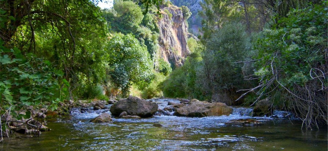 Imagen de archivo del río Tus en Yeste