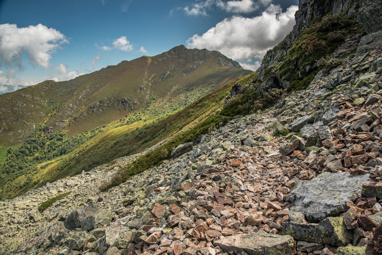 Aspecto majestuoso de la montaña