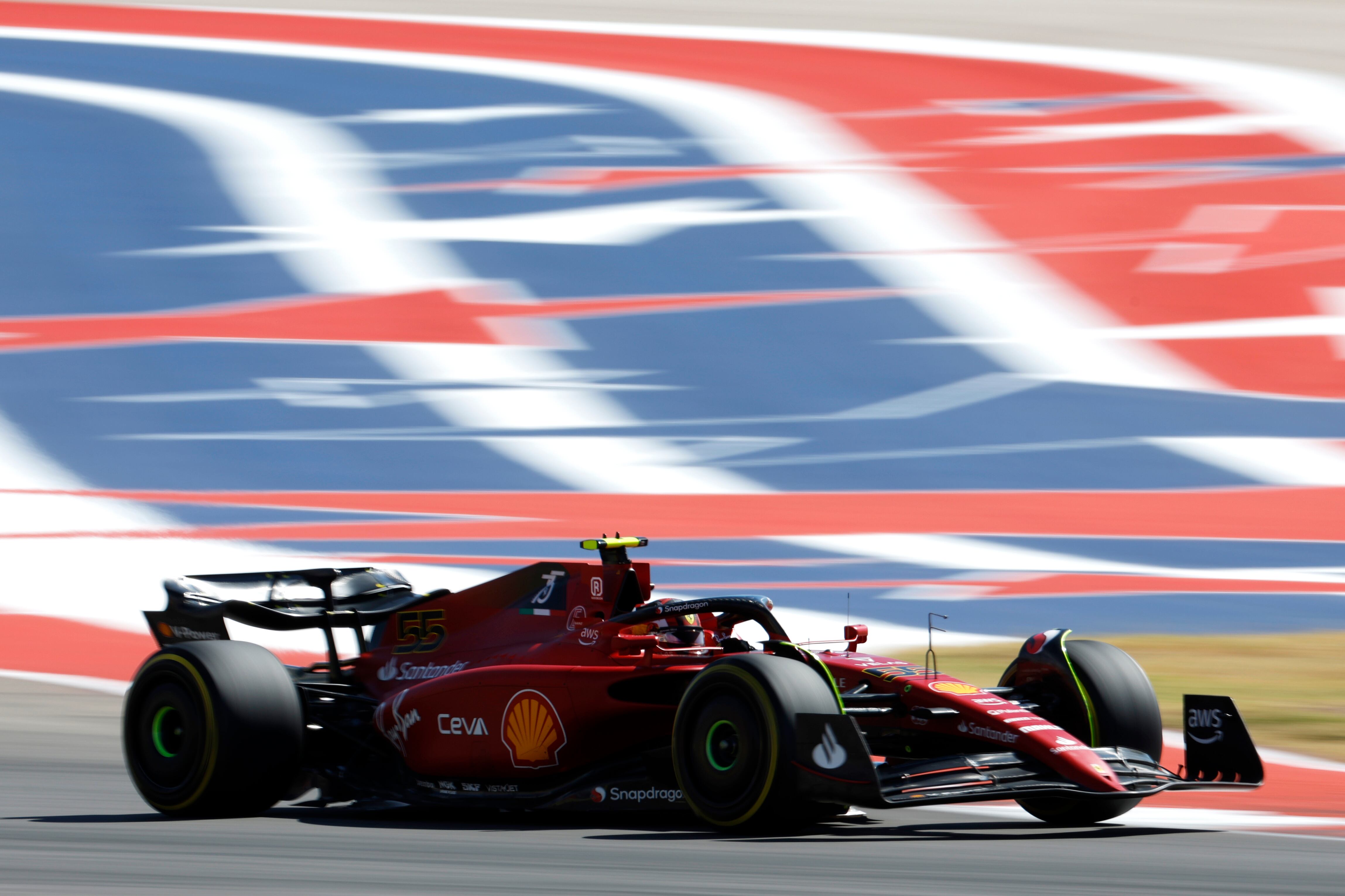 Carlos Sainz en el Circuito de las Américas