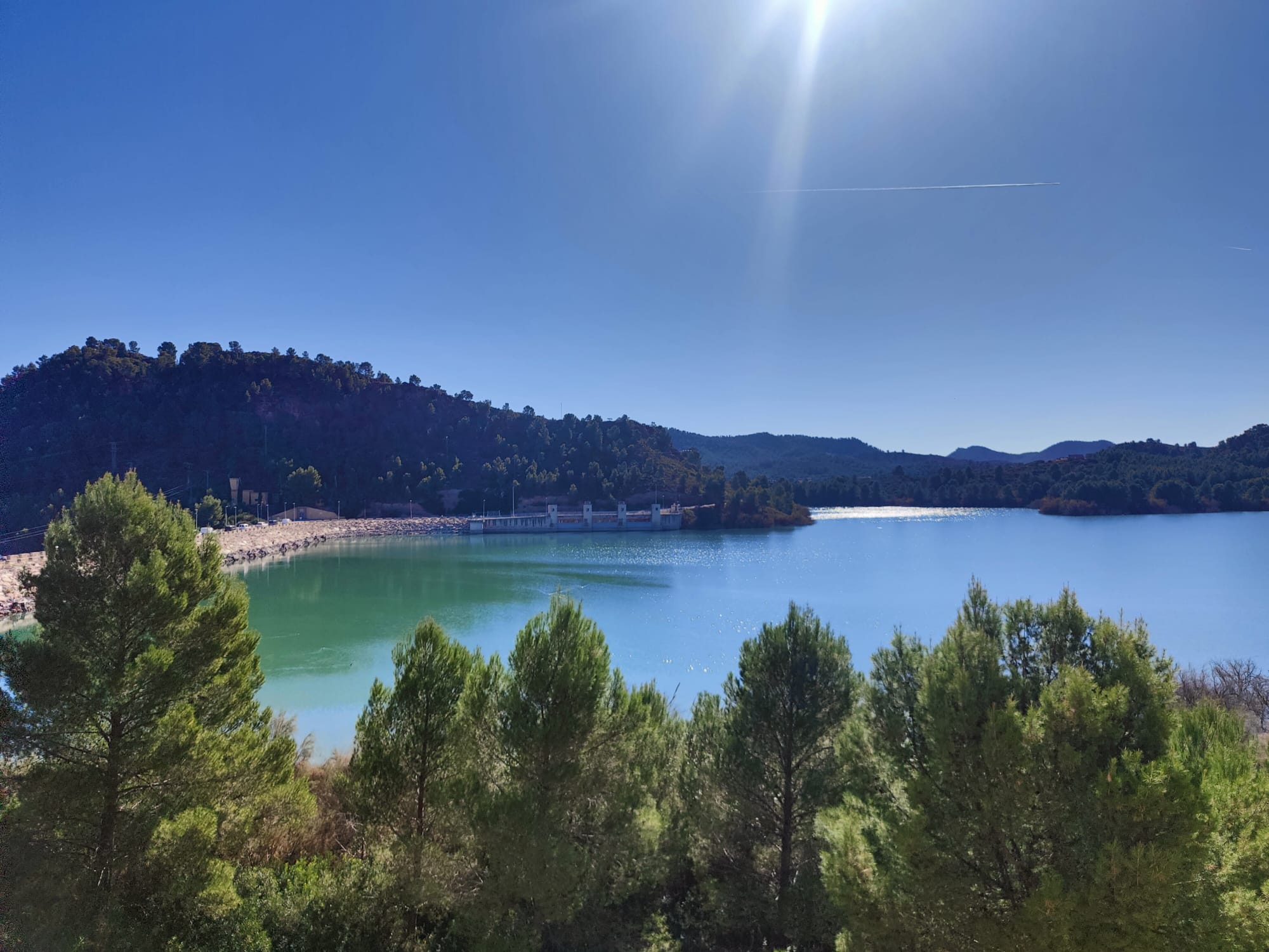 Embalse del río Argos, en la Región de Murcia