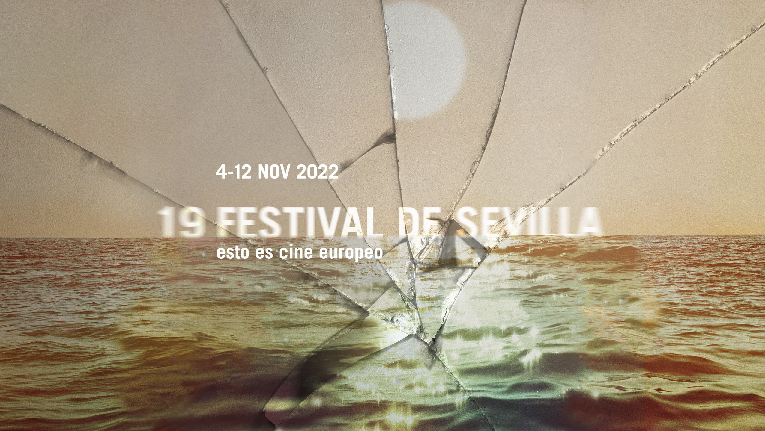 Cartel de la 19 edición del Festival de Cine Europeo de Sevilla