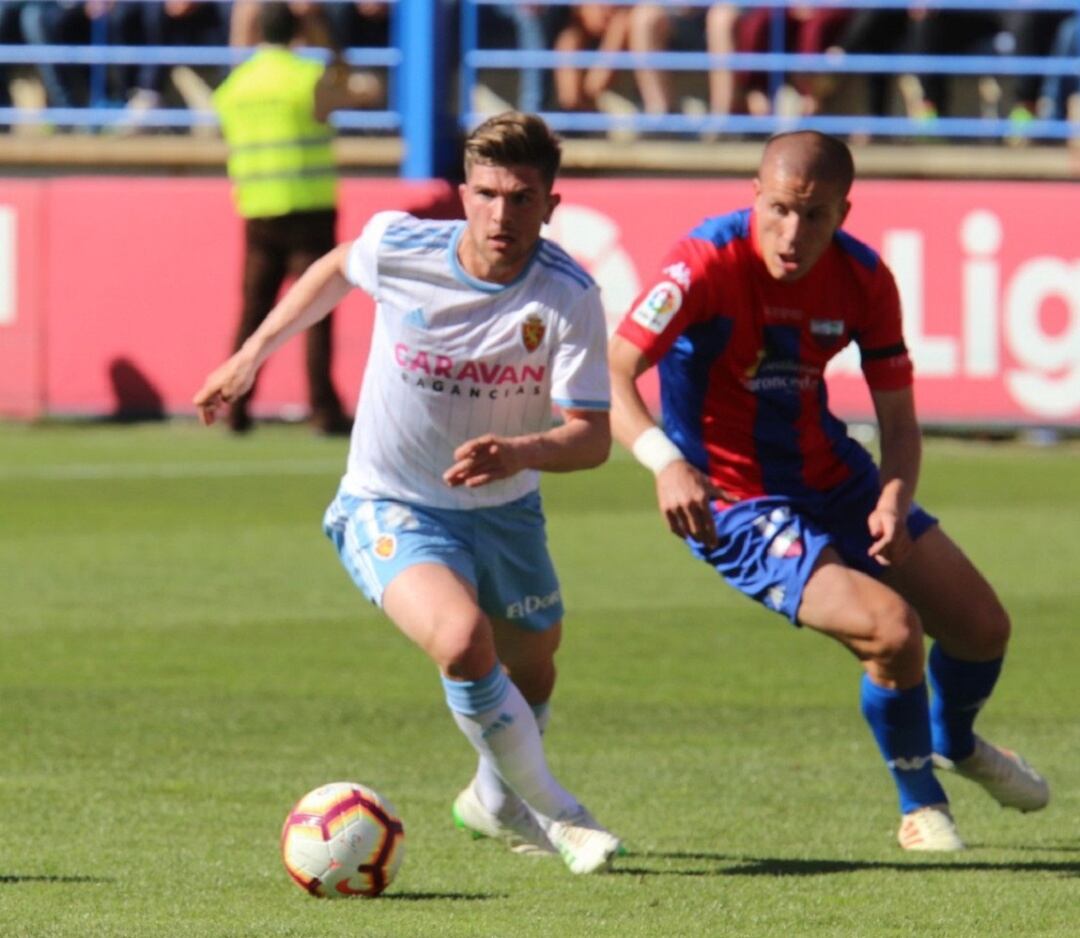 Guti, en una imagen del último partido ante el Extremadura