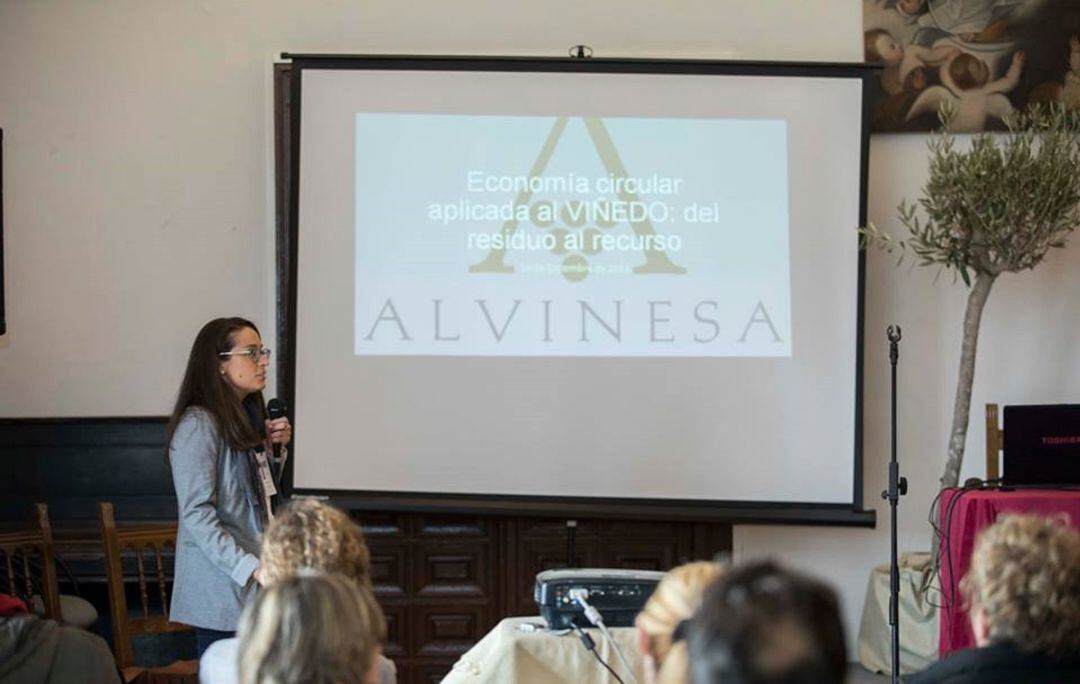 Elena Moliterni en la IV Jornada Técnica de Divulgación