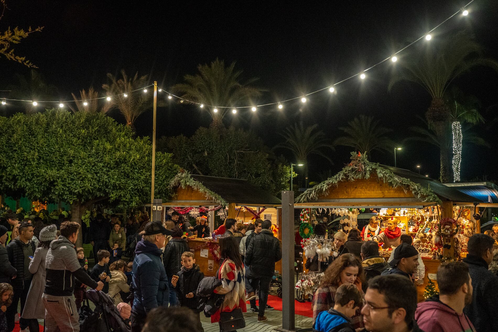 Imagen de archivo del Mercat de Nadal de Sant Antoni