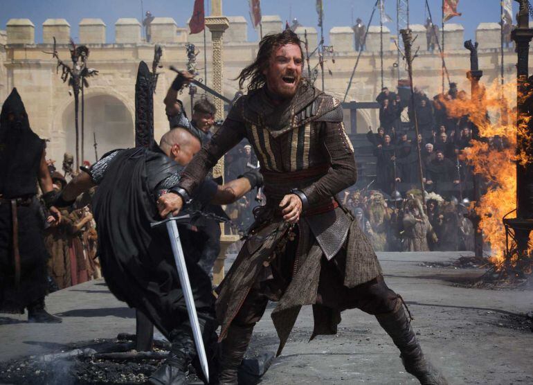 Fotograma de &#039;Assasin&#039;s Creed&#039;, con Michael Fassbender