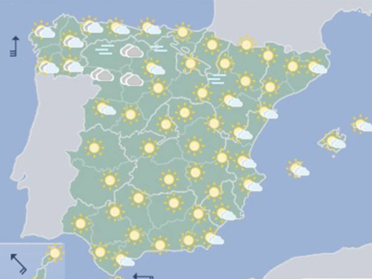 Tiempo estable para Navidad