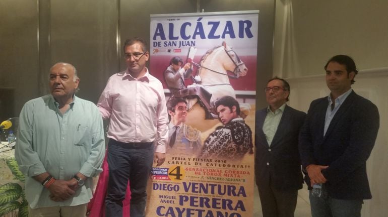 Carlos Zúñiga, A.Rubén Arias, Ángel Calamardo y Carlos Zúñiga(hijo)