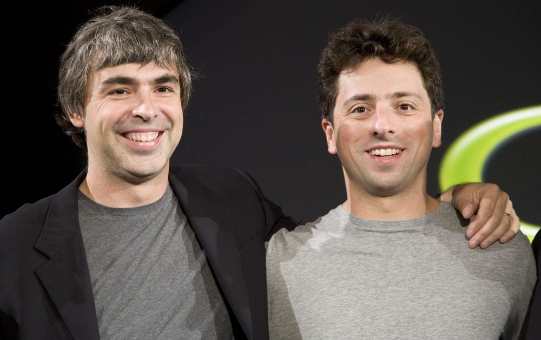 Larry Page y Sergey Brin en una foto de archivo.