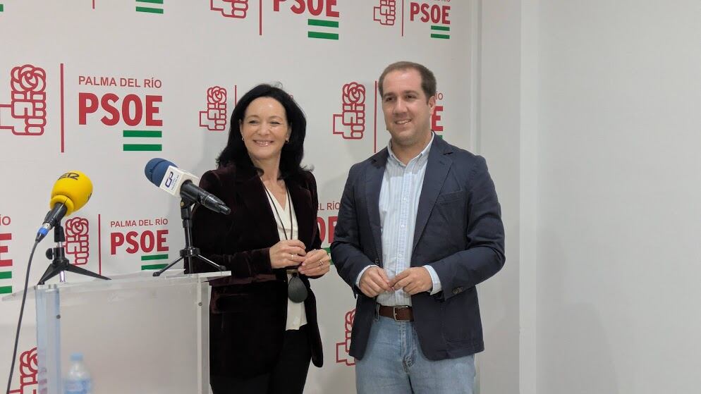 Carlos Muñoz junto a Rafi Crespín