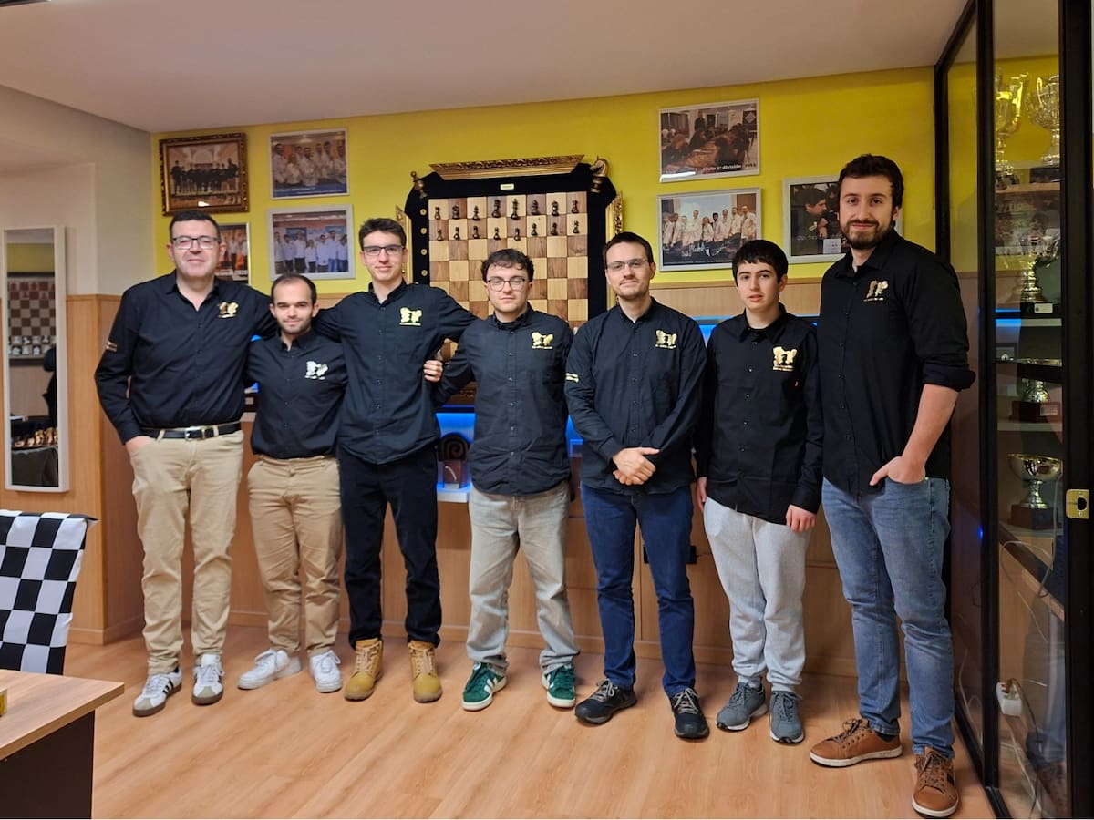 Club Xadrez Ourense consigue su quinto título en la División de Honor