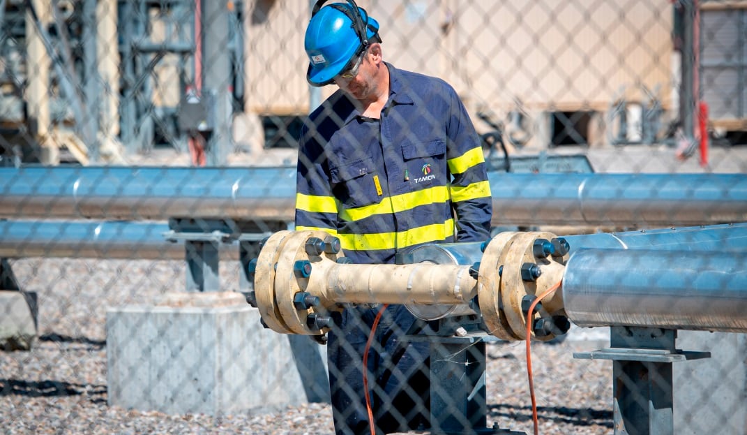 Explotación de gas Viura en Sotés (La Rioja)