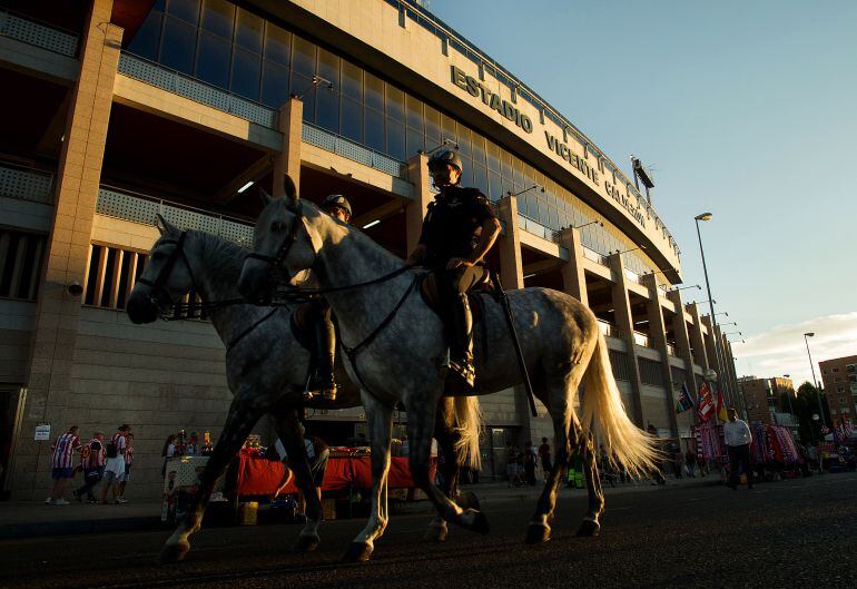 Alrededores del estadio Vicente Calderón