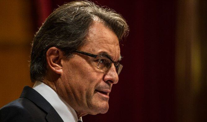 El president de la Generalitat, Artur Mas