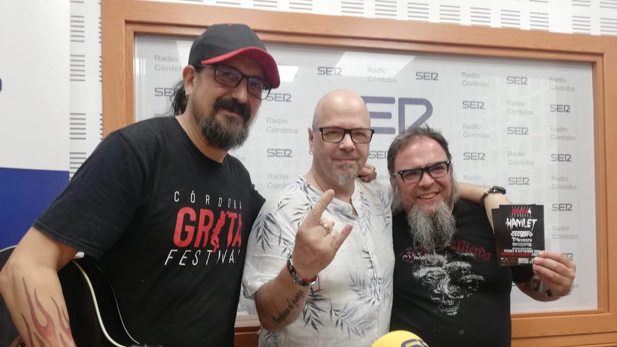 Entrevista Festival Grita 2025 en Hoy por Hoy Córdoba a Rafael Esquivel, Juan Carlos Pastrana y José Luis Juárez Loki