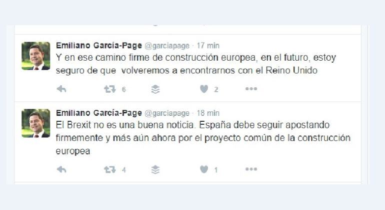 Cuenta personal de Emiliano García-Page