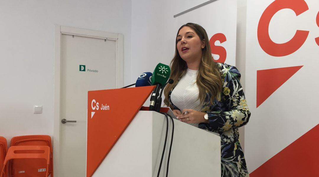 Raquel Morales no aclaraba cuales son las preferencias de Ciudadanos en la capital a la hora de pactar