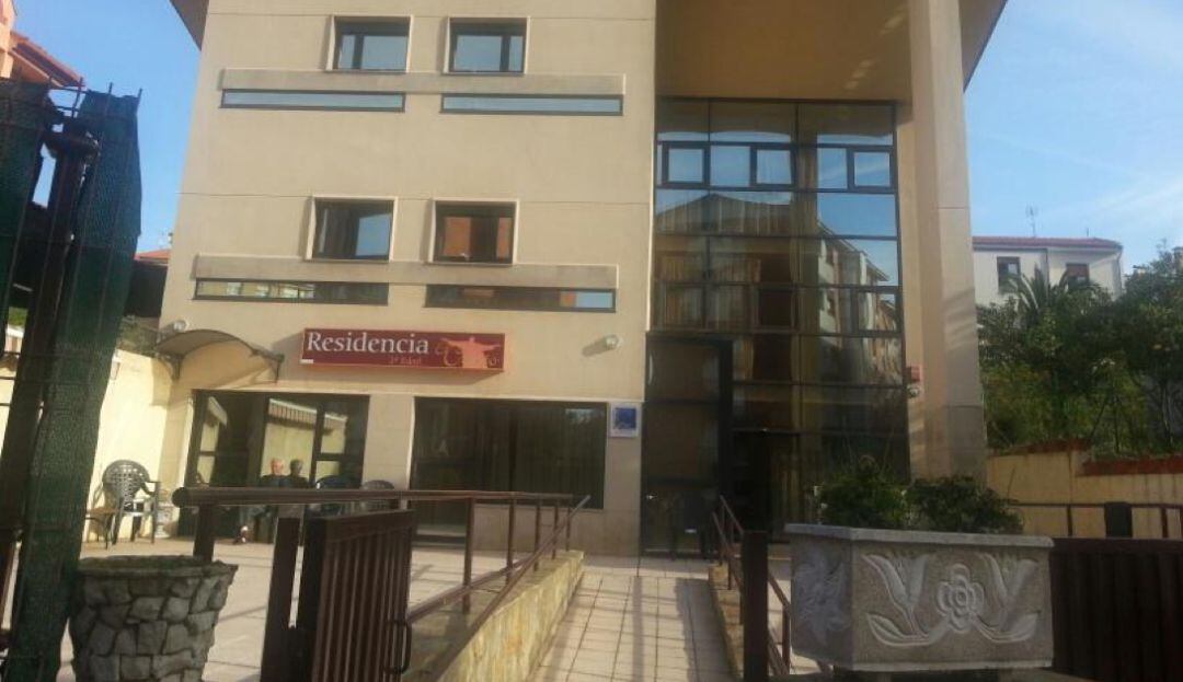 Residencia evacuada en Candás.